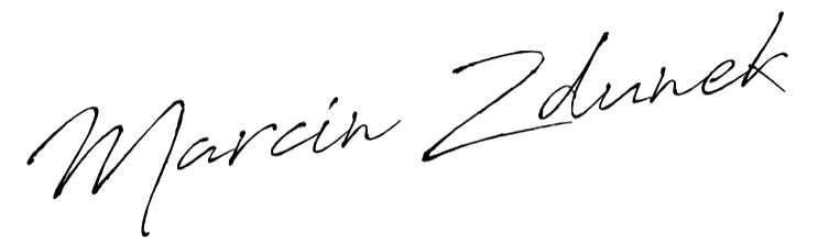 Marcin Zdunek signature